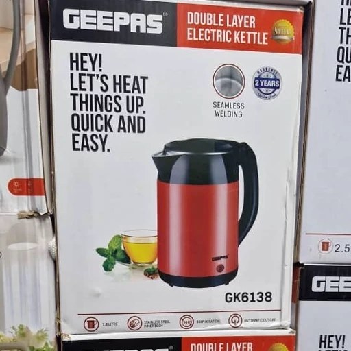 کتری برقی جیپاس مدل 6138 چایساز جیپاس