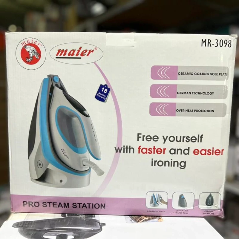 اتو بخار مایر مدل MR3098 مخزن‌دار ظرفیت ۱.۳ لیتر