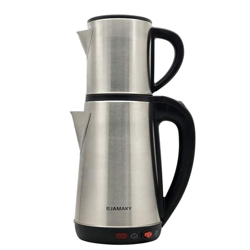 چای ساز جاماکی مدل JMK9511 ظرفیت 2 لیتر با کتری استیل
